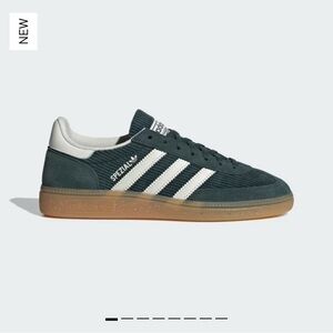 NWT Adidas Handball Spezial W Sneakers Corduroy Mineral Green Size Women’s 7